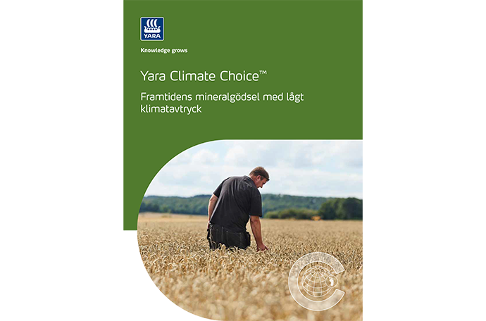 Bild på Yaras broschyr om Yara Climate Choice