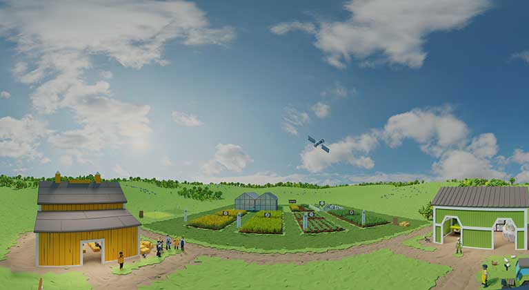 Virtuella gården på Borgeby