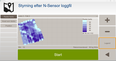 Skärmbild av terminalen 2